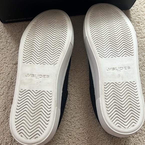 J/Slides Artiste Slip-On Sneaker Blk Glitter - Picture 6 of 10